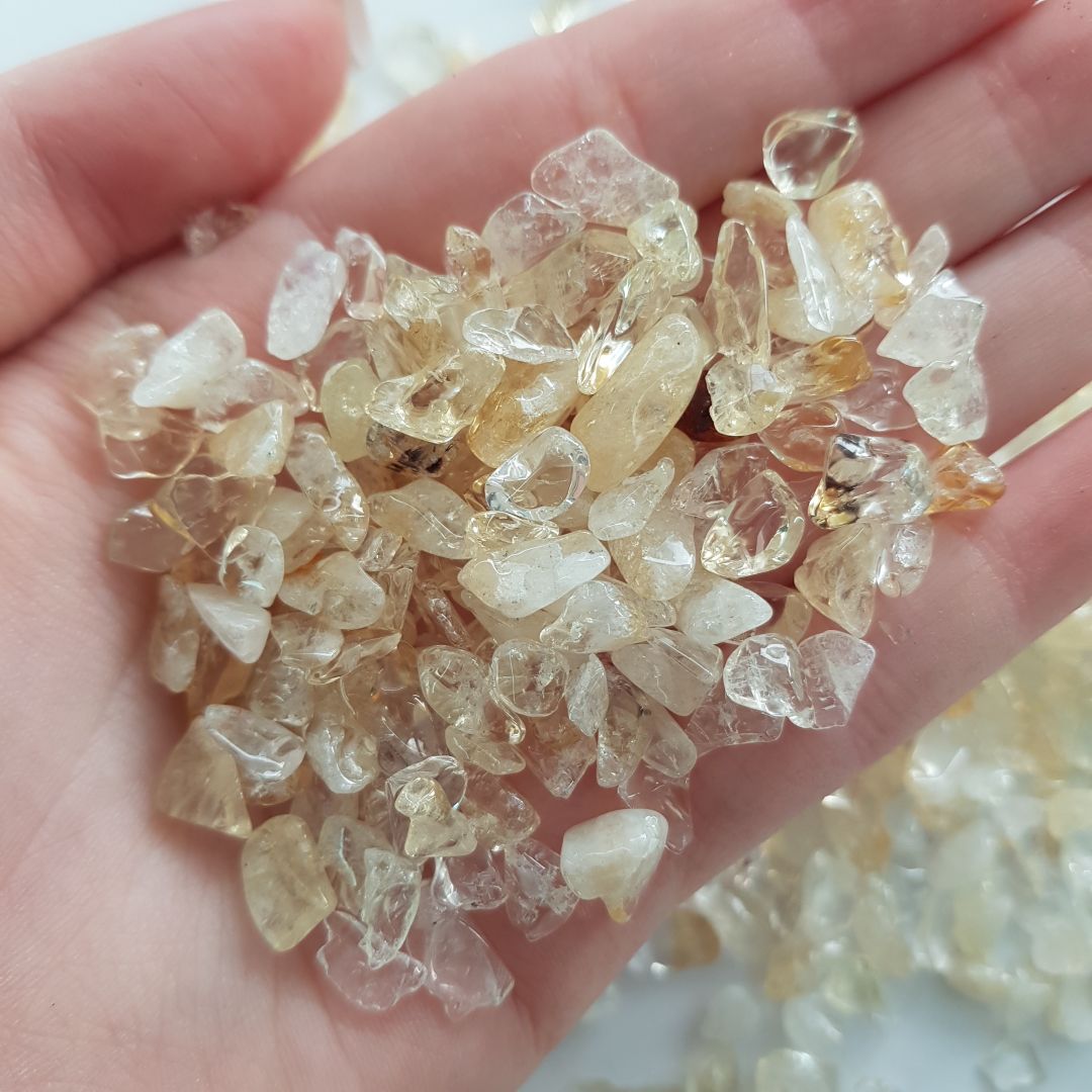 Citrine Chips - 500g Citrine Chips - 500g